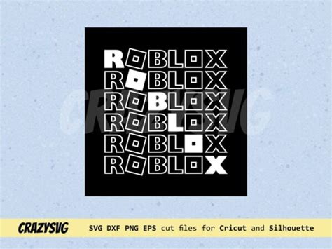 Bioworld Roblox Logo Svg Cricut Roblox Vector