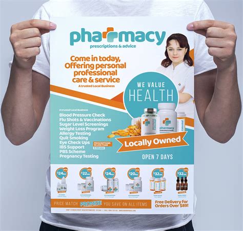 Pharmacy Poster Template Psd Ai And Vector Brandpacks