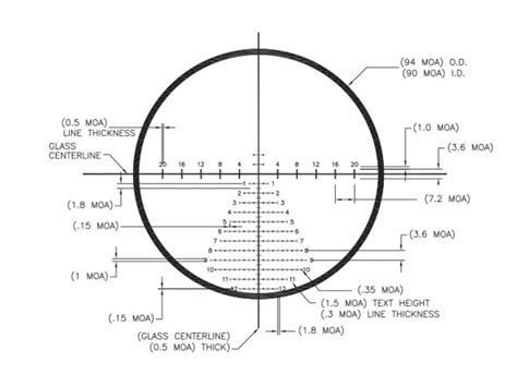 Us Optics Sr 8 1 8x27mm Scope Horus Vision H50 Reticle Sr 8ch50
