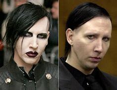 The artist born brian warner in 1969 assumed his outrageous persona—the name is a portmanteau of marilyn monroe. 1000+ images about Make up on Pinterest | Marilyn manson ...