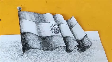 How To Draw National Flag Of Indiastep By Step For Beginnersindian