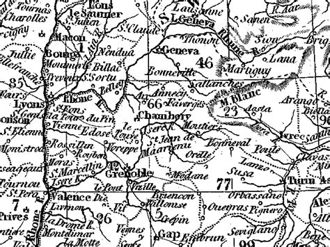 Map Of Lyons And Environs