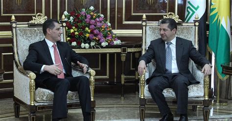 Prime Minister Masrour Barzani Receives Iraqs Minister Of Planning