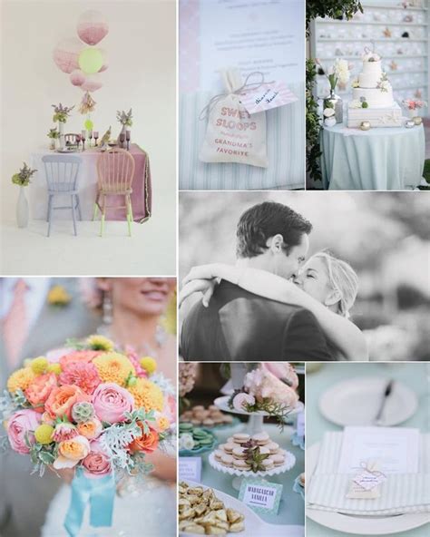 Pastel Wedding Ideas Blogpretty Pastels