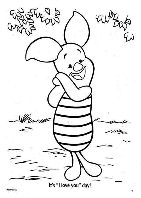 Ds Friends Tigger Pooh Bear Coloring Pages Winnie