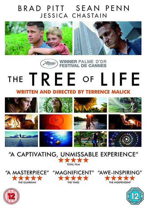 The Tree Of Life Reino Unido Dvd Amazones Brad Pitt Sean Penn
