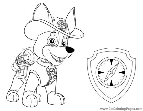 Paw Patrol Tracker Coloring Pages at GetDrawings | Free ... A team of brave puppies together with a smart boy ryder carry out.