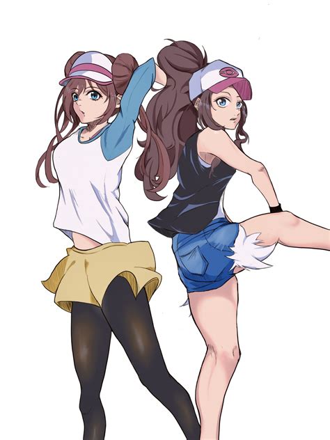 Hintergrundbilder Anime Mädchen Pokémon Rosa Pok Mon Hilda Pokemon Lange Haare Twintails