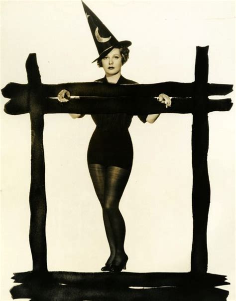 Muriel Evans 1930 Halloween Pinup Witch Halloween Pin Up Vintage