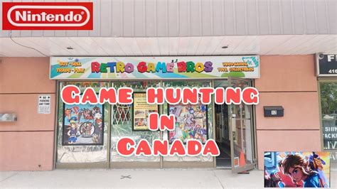 Game Hunting In Canada Retro Game Bros Youtube
