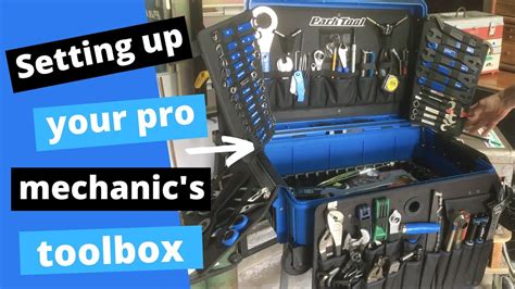 How To Set Up Park Tools Bx 3 Pro Bike Mechanics Tool Box Youtube