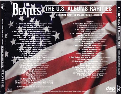 Beatles The Us Albums Rarities Original Capitol Masters Collection