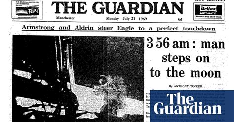Man Walks On The Moon 21 July 1969 The Guardian Foundation The
