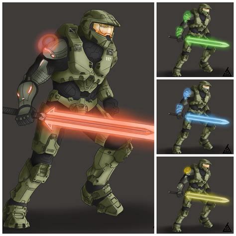 Why Doesnt The Master Chief Have His Own Energy Sword I Would Call It