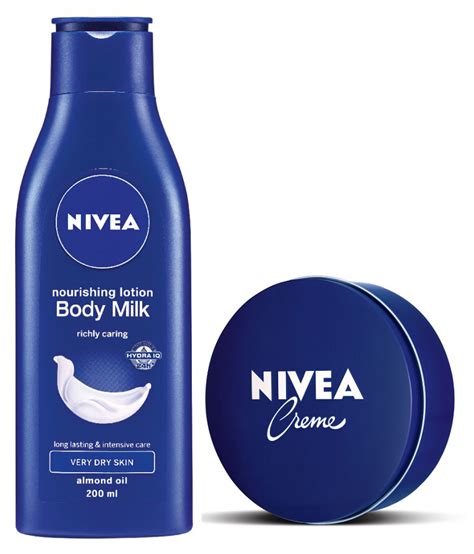 Buy Nivea Body Nourish Milk Body Lotion 200 Ml And Get Nivea Creme 60 Ml