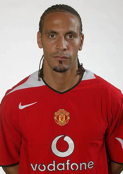 Rio Ferdinand Of Manchester United Poses During The Annual Club