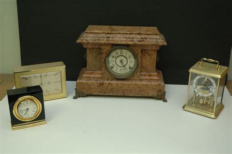 Absolute Auctions And Realty Clock Painting Clock Mantel Clock