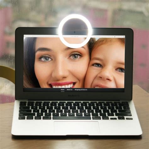 Rechargeable Bright Led Ring Selfie Light For Mobile Phone
