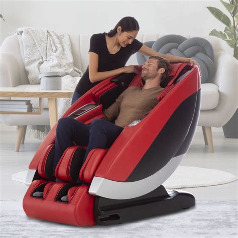 The Virtual Therapists Luxury Massage Chair Hammacher Schlemmer Massage Chair Massage