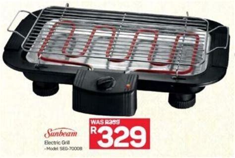Sunbeam Electric Grill Offer At Pick N Pay