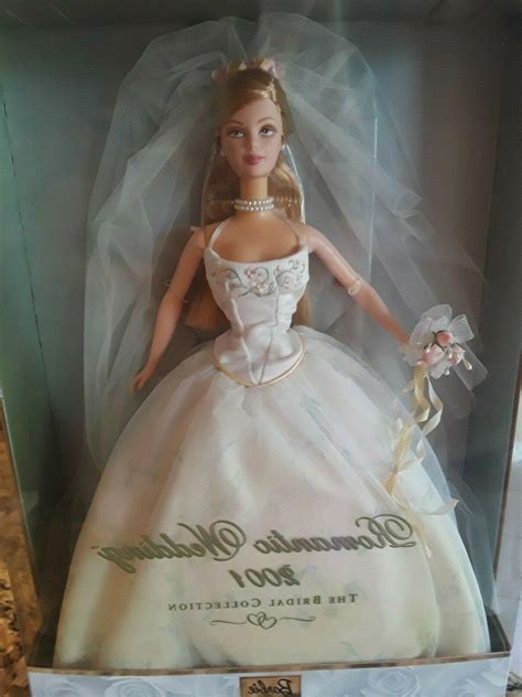 Barbie Romantic Wedding 2001 Blonde Bride Doll Bridal