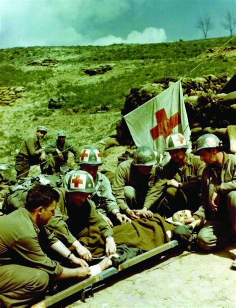 The Us Army Medical Corps Caring For The Casualties In World War Ii