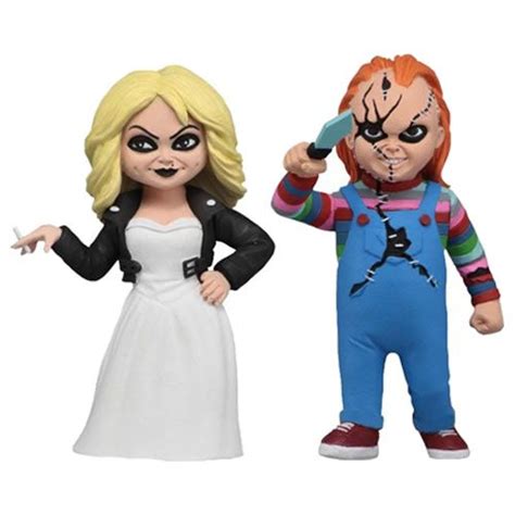 Action Figure Chucky And Tiffany 6 Toony Terrors 2 Pack A Noiva Do