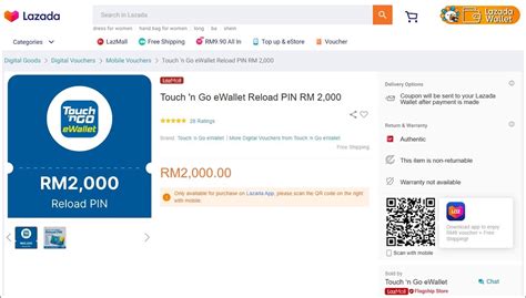 Tng Ewallet Now Sells Reload Pins With Higher Values Of Up To Rm2000