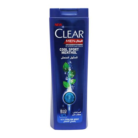 Buy Clear Men Cool Sport Menthol With Cooling Mint Anti Dandruff