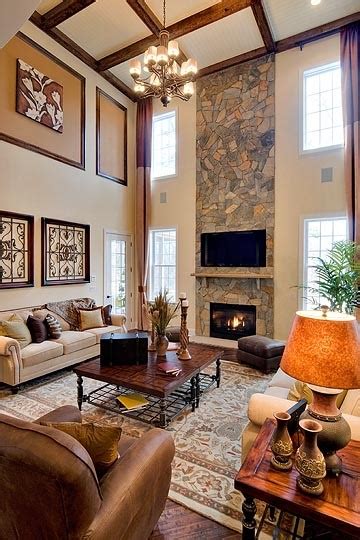 Decorating tall walls (page 1). Family Room