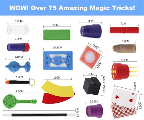 Magic Kit Easy Magic Tricks For Kids Over 75 Spectacular Tricks Magic