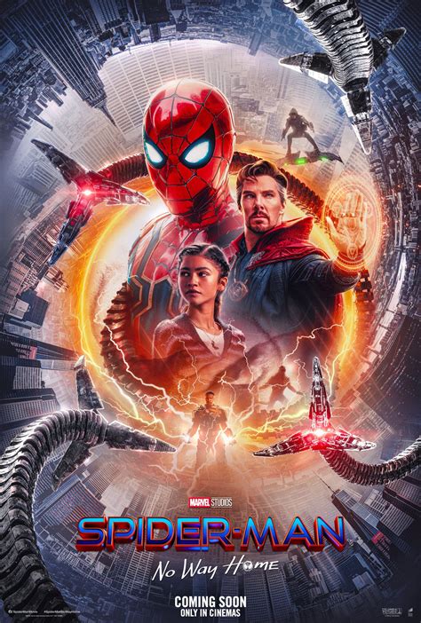 Marvels Spiderman No Way Home New Poster Fizx