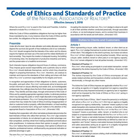2018 Code Of Ethics And Standards Of Practicepdf Docdroid