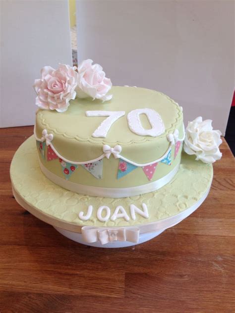 70 Th Birthday Cake Geburtstag Kuchen Geburtstagstorte Kuchen