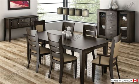 It houses the largest collection of modern day furniture as well as traditional ones. Solid Wood Dining Table and Chairs Made in Canada | Dining ...