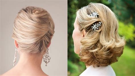 Mother Of The Bride And Groom Updo Hairstyles For Elegant Looks Sleektrends