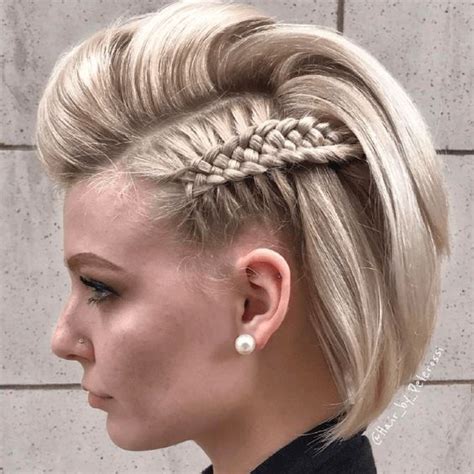 Cool Side Braid For Short Hair Ladystyle