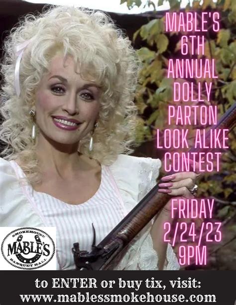 Mables 6th Annual Dolly Parton Look Alike Contest Tickets In Brooklyn