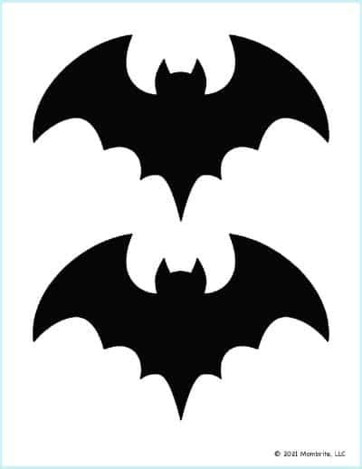 25 Free Printable Bat Templates Mombrite