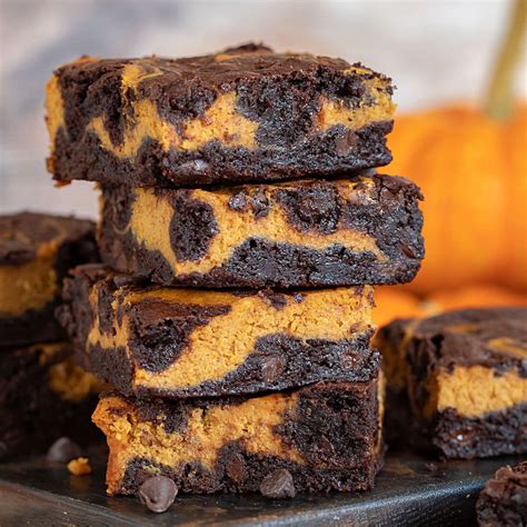 Easy Pumpkin Brownies The Perfect Fall Dessert Recipe Mom On Timeout