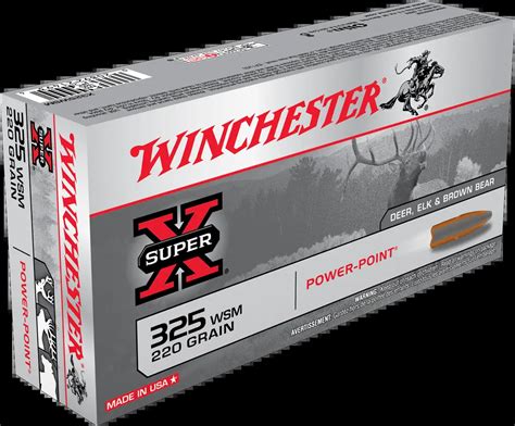 325 Winchester Short Magnum WSM Ballistics Gunners Den
