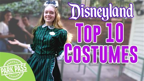 Top 10 Cast Member Costumes Disneyland As Voted By You Youtube