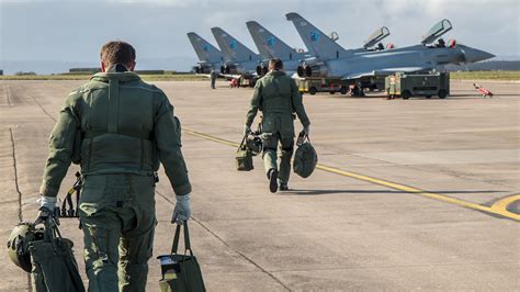 Raf Typhoons Deploy To Lithuania For Nato Mission