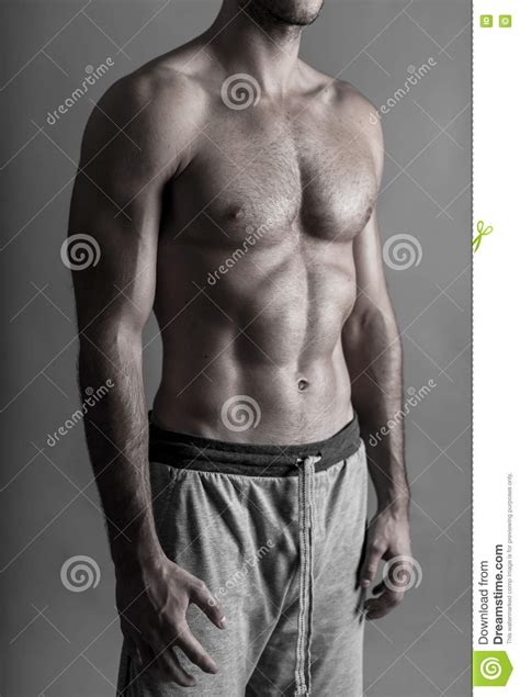 Athletic Man Stock Image Image Of Strong Body Lifestyle 76887375
