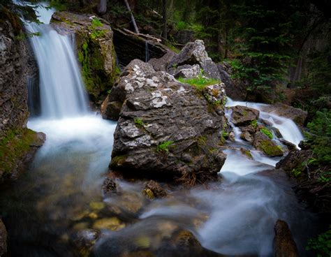 Waterfall Near Crested Butte Rcolorado