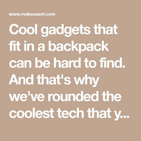 11 Cool Gadgets You Should Never Leave Home Without Cool Gadgets