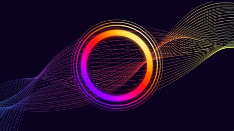 Circle Gradient Wave 4k Hd Abstract Wallpapers Hd Wallpapers Id 69259