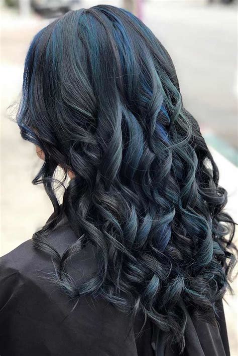 50 Mysterious Blue Black Hair Color Combinations For Deep And Vibrant Looks Hair Color For