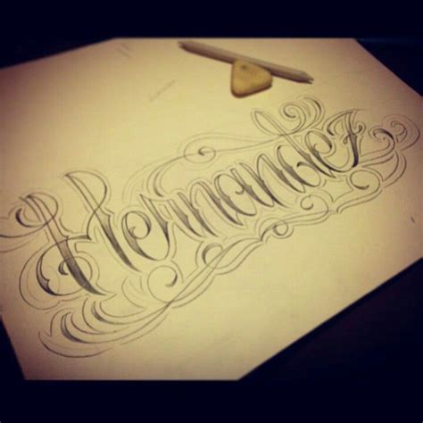 Hernandez By Hu Calligraphy Tattoo Tattoo Lettering Fonts Graffiti