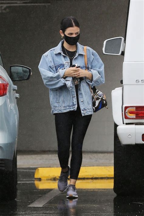 LUCY HALE Heading to an Appointment in Los Angeles 05/18/2020 – HawtCelebs